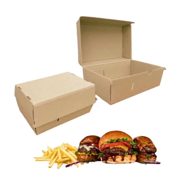 Dupla hamburger doboz