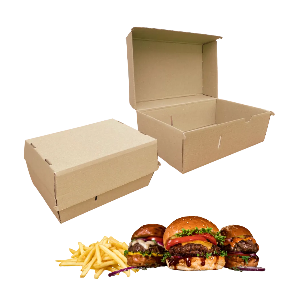 Dupla hamburger doboz