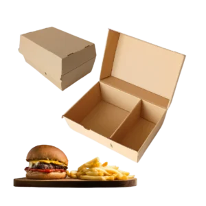 Dupla hamburger doboz