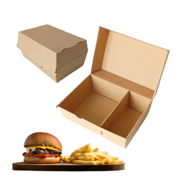 Dupla hamburger doboz