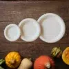 Cukornád tányér 22.5 cm Cukornád tányér 17.5 cm Cukornád tányér 26 cm