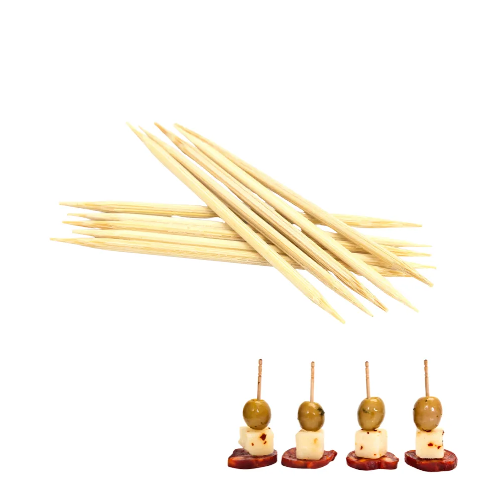 Fogvájó ömlesztett – 1000 db | Fa fogpiszkáló kóstolókhoz és vendéglátáshoz 1 Fogvájó ömlesztett