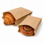 Papírtasak 1kg 14 x 25 cm KRAFT – 1500 db | Papírzacskó Péksüteményekhez és Szendvicsekhez 3 papírtasak 1kg